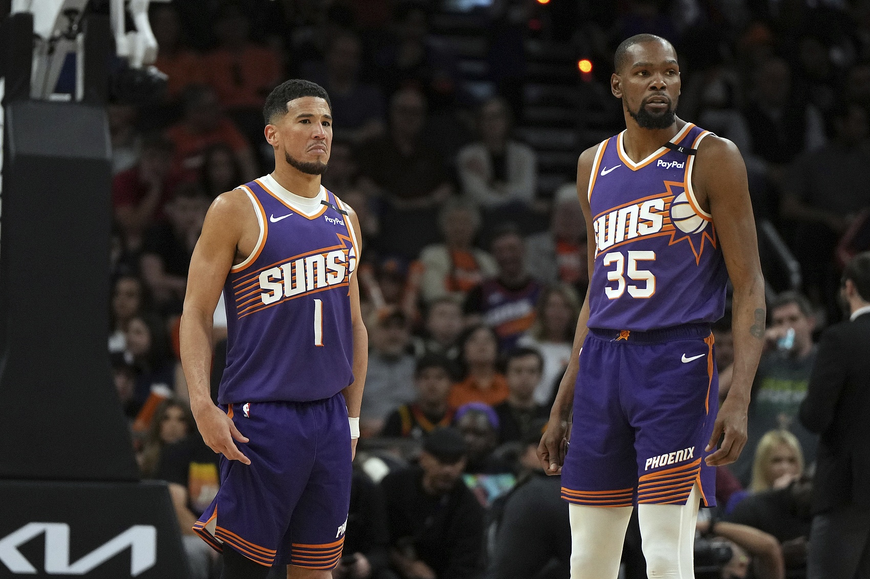 竞彩足球中奖查询-米西奇：KD惊讶于自己在太阳的战术地位之低 年轻人享受与其交流